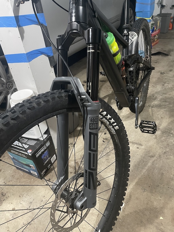 Kit Adesivi Forcella Rockshox ZEB Ultimate – Cromo Olografico Per Ruote 27.5/29 – Nuovo