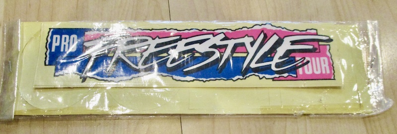 1987 oldschool GT Freestyle performer decals bmx For Sale