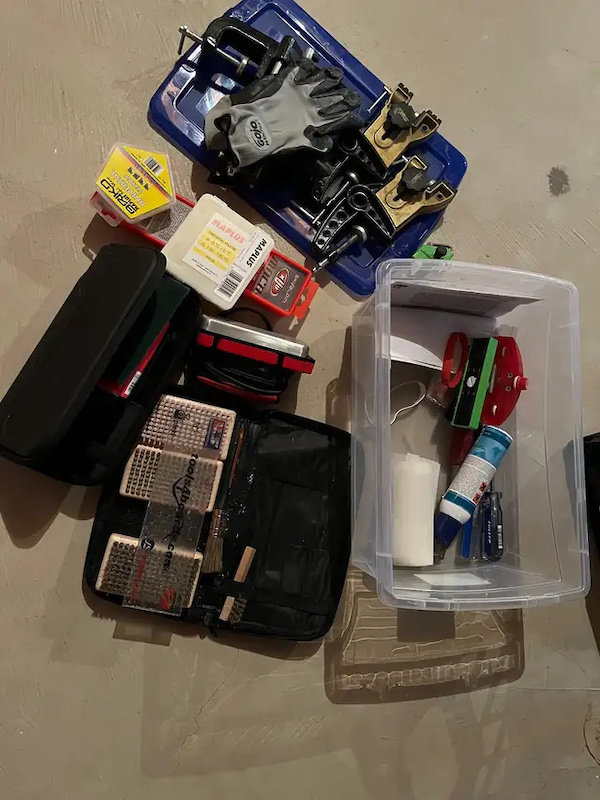 Ski tuning tools & wax For Sale