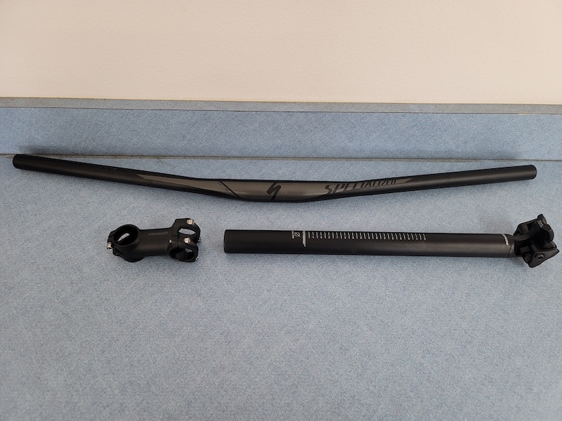 2021 Specialized XC Handlebar+Stem+Seatpost - New Takeoff For Sale