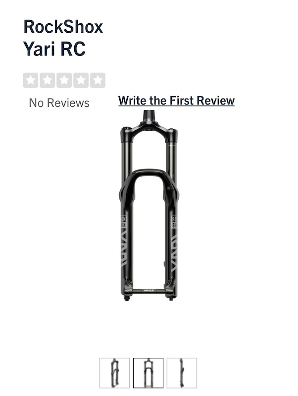 Rockshox yari sale rc 170 mm