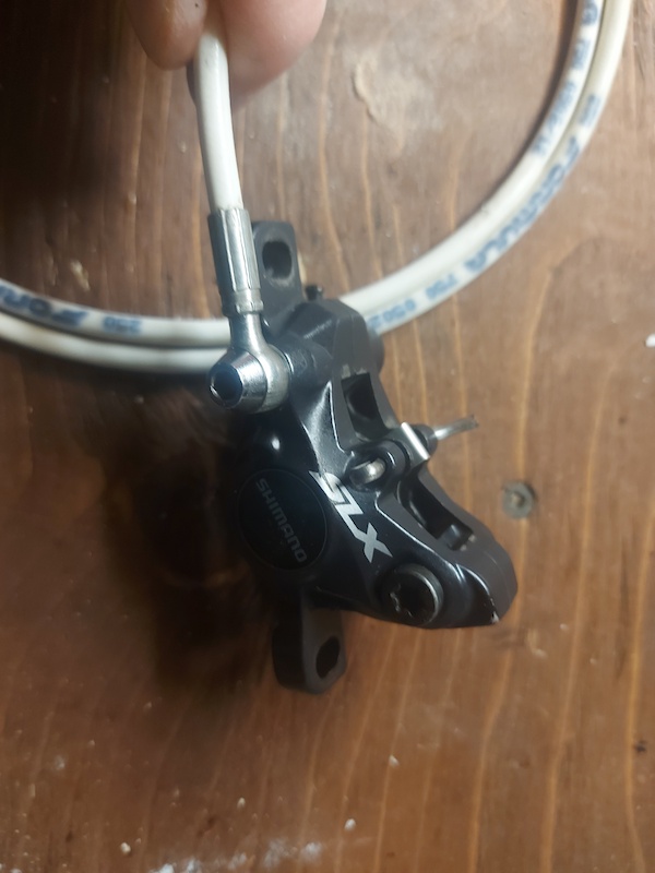 Shimano SLX brake caliper + hose For Sale