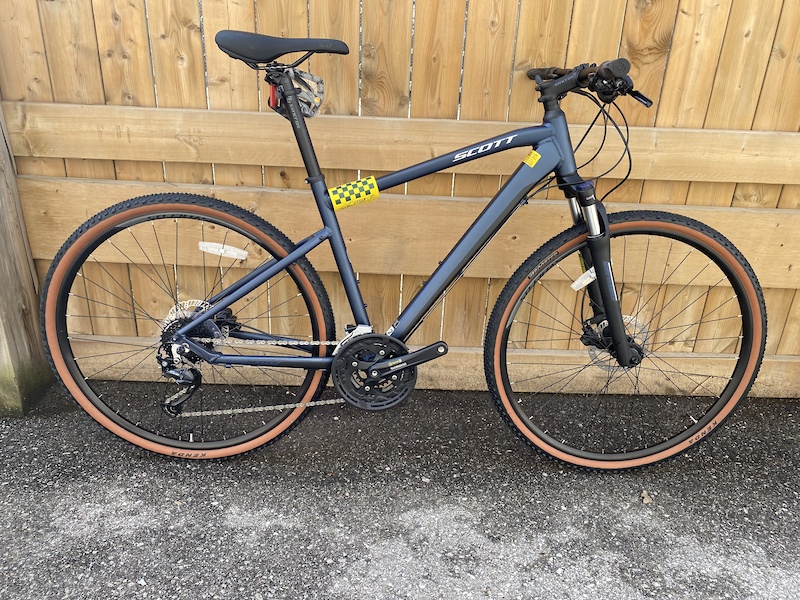 2023 SCOTT SUB CROSS 30 MENS XC HYBRID M BLUE For Sale