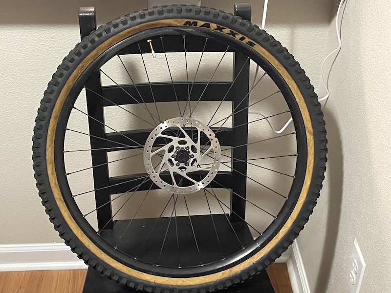 2020 27.5 Front Wheel with two tires both are minion dh For Sale