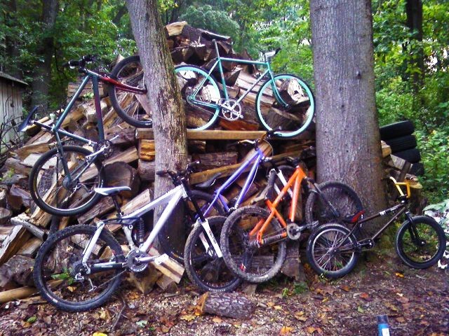 all of my bikes