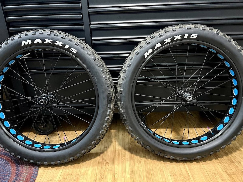 2018 Fat bike wheelset with MOBD rims For Sale