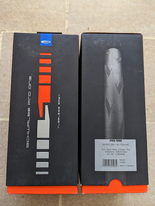 New Schwalbe Pro One X C Tubeless Tires For Sale