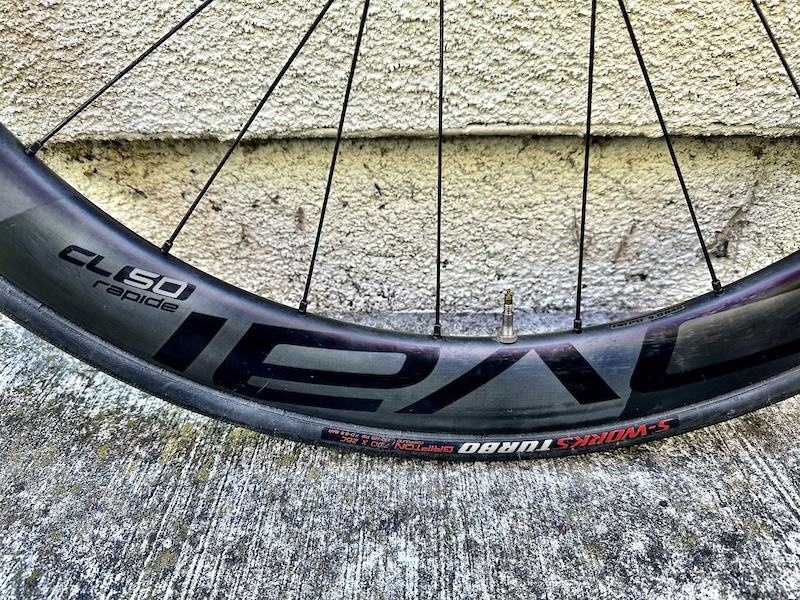 Roval CL 50 Disc wheelset + S-Works Turbo 700x26 For Sale