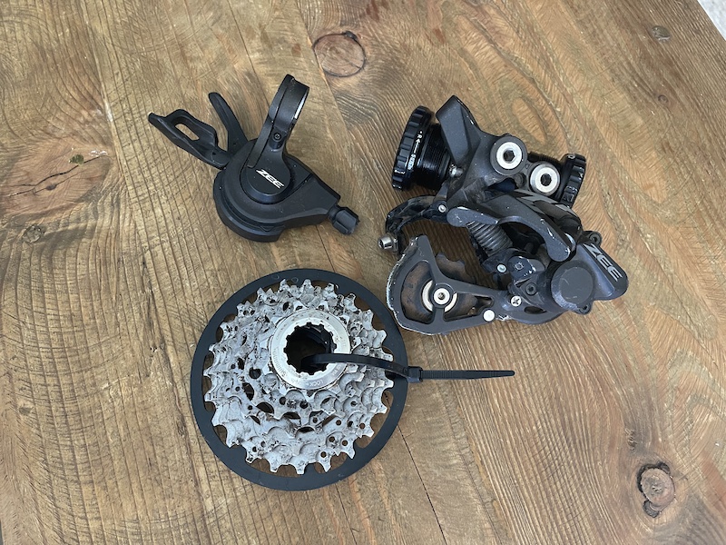 2018 Shimano ZEE 7spd DH Drivetrain For Sale