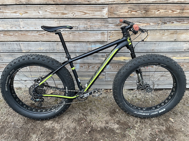 Fat Tire Cannondale Fat Caad Lefty 2018 Cannondale Fat CAAD Specs