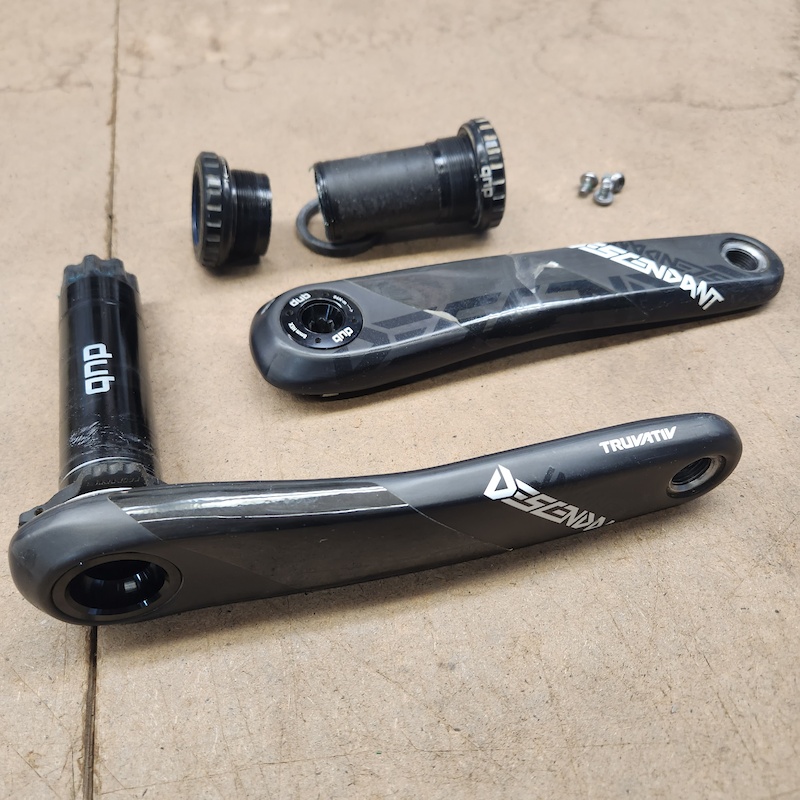 2021 Sram 170mm Carbon Descendant BOOST cranks + Dub BB For Sale