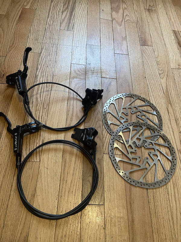 2022 TRP Quadium Brakes w/ 200mm rotors For Sale