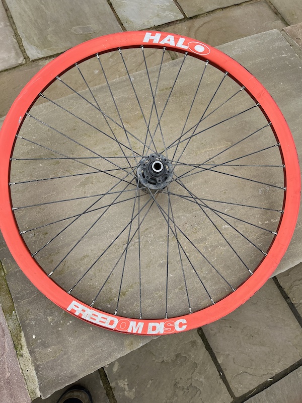 Halo freedom disc rear wheel spares or repair For Sale