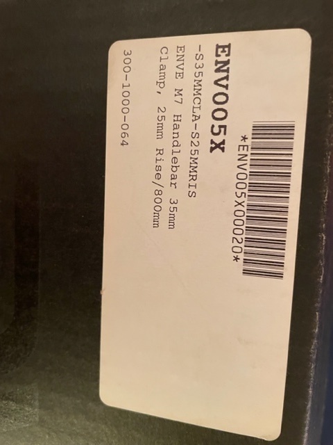 enve m6 bar 780mm