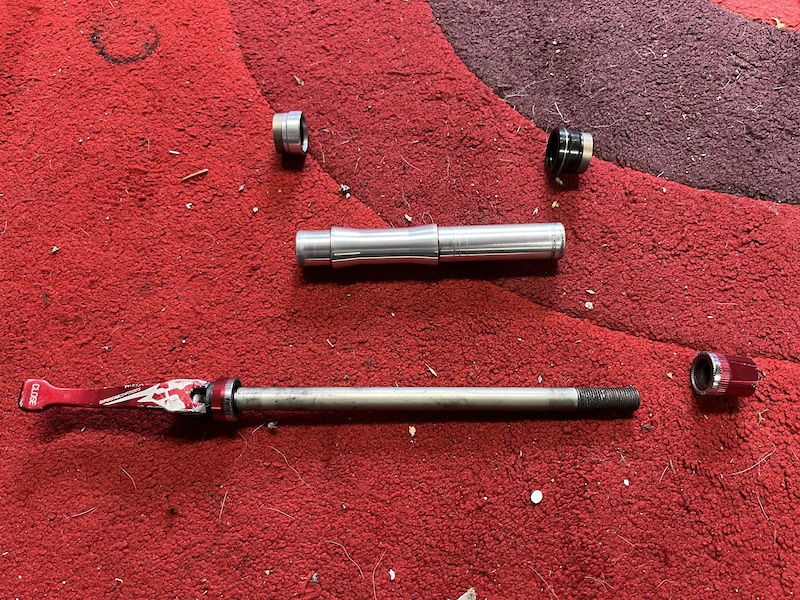 Hope Pro 2 Rear Hub Axle Conversion Kit 135x12mm Thru For Sale