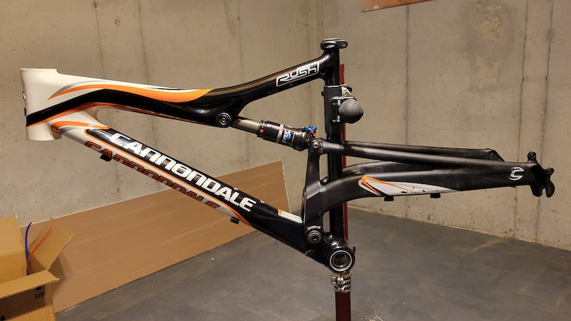 Cannondale Rush Carbon MTB Frame 26” Size S For Sale