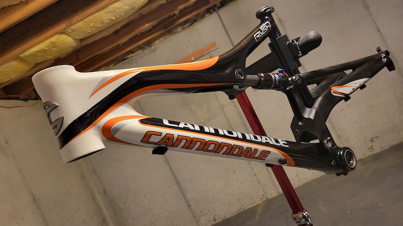 Cannondale Rush Carbon MTB Frame 26” Size S For Sale
