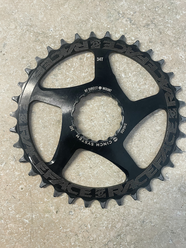 Race Face 91-5610 30 Direct Mount Oval 30T Black 10/11/12S