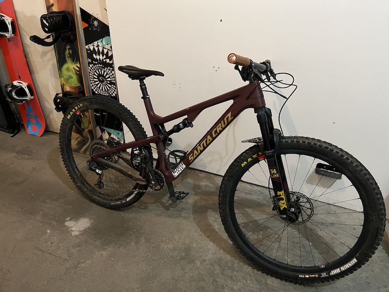 2019 Santa Cruz Tallboy CC w Carbon Reserve Wheel Set For Sale