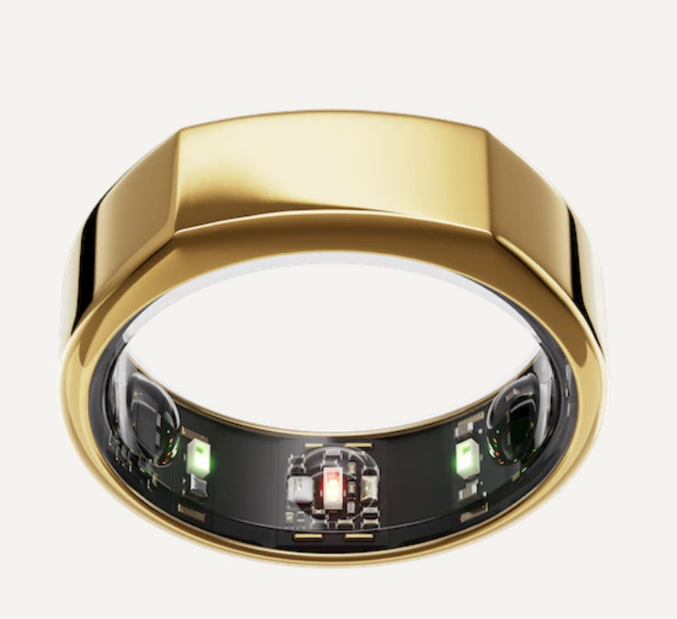 2022 Oura Ring Gen3 Heritage Gold US12 with Subscription For Sale