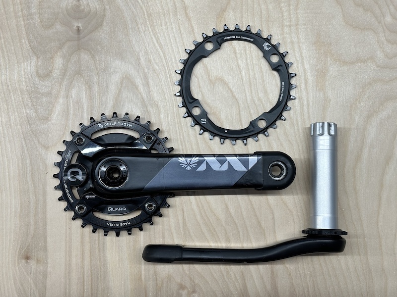 Quarq Eagle XX1 AXS DUB Boost power meter crankset For Sale