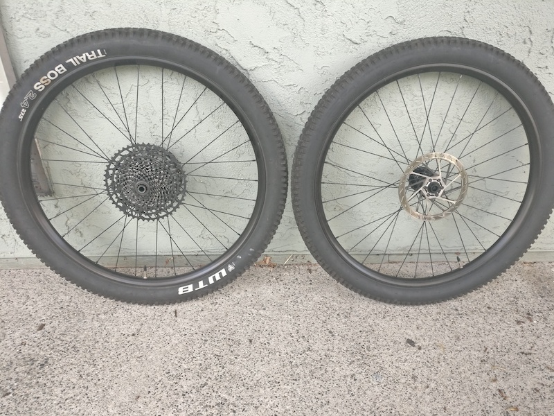 2022 27.5" Wheels with WTB Trail Boss 2.4" Tire, XD Hub For Sale