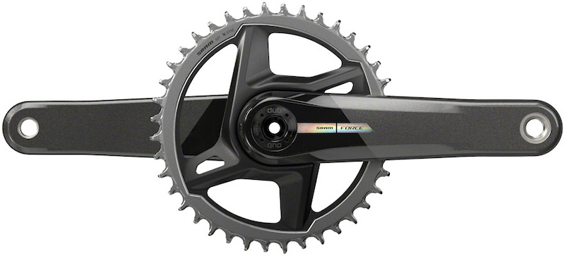 2023 NEW SRAM Force 1 Wide Crankset: 165mm,12s,40t, D2 For Sale