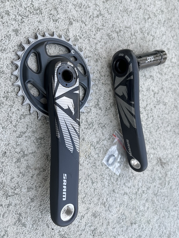 2023 New SRAM Dub Wide X1 Eagle Carbon Crankset 170mm For Sale