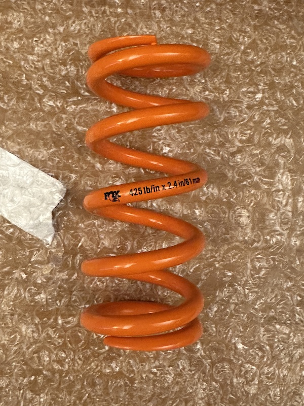 2023 FOX SLS Coil Spring 425lbs X 2 4 61mm Stroke For Sale