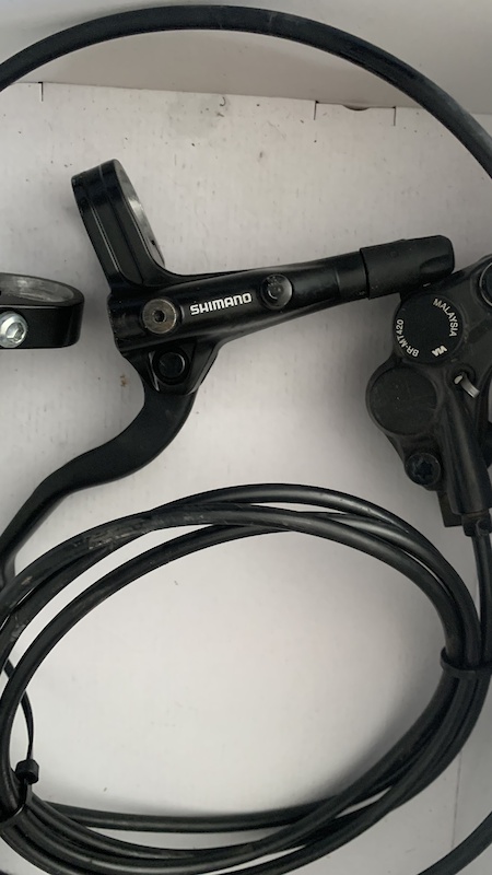 Étrier De Frein Hydraulique Shimano BR-MT420 - 4 Pistons, Noir - Pour VTT, BMX, Vélo électrique