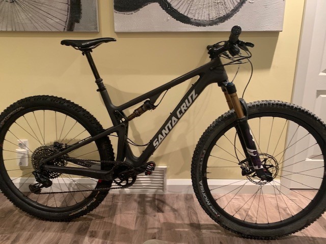 Santa cruz best sale full suspension 29