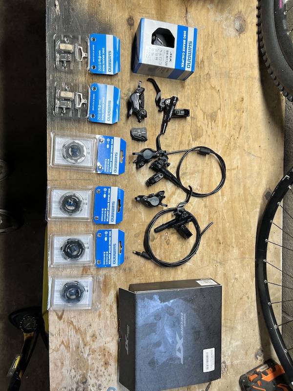 shimano slx brake set