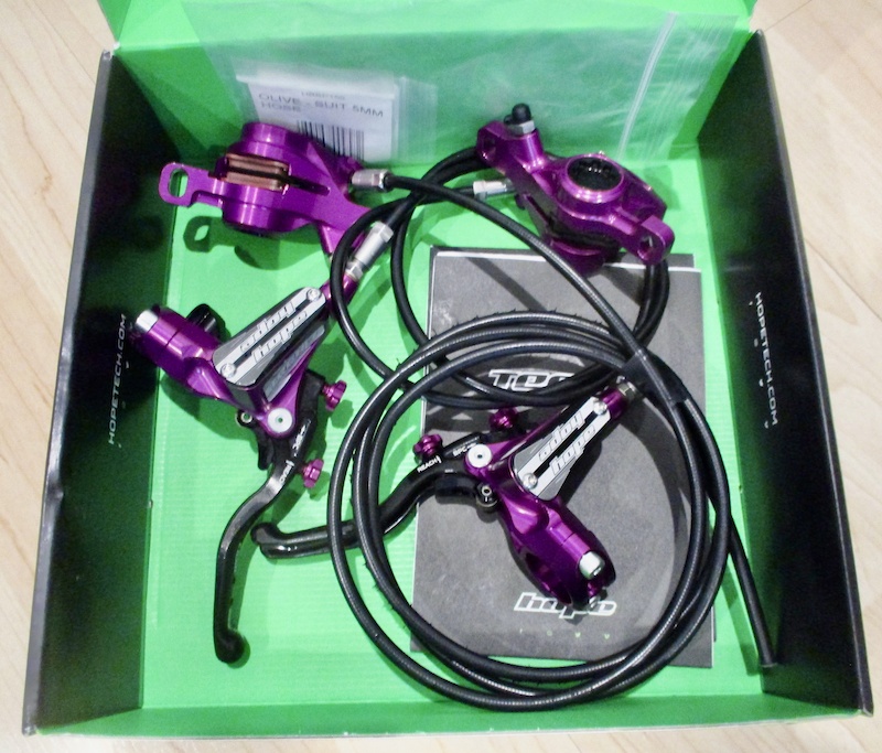hope tech 3 x2 brakes