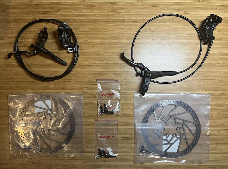 2021 TRP Slate T4 brake set w/ rotors For Sale