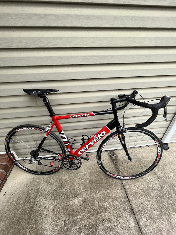 2007 cervelo soloist team carbon size 56 with upgrades For Sale