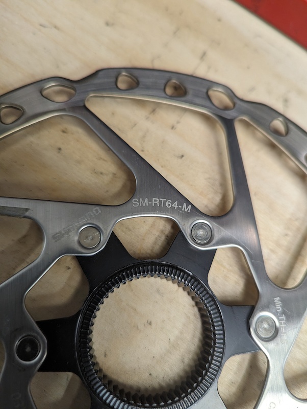 Shimano SM-RT64 180MM Center lock 2pcs For Sale