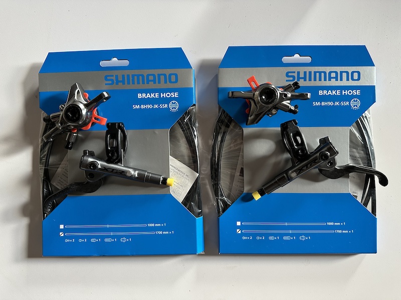 2023 Shimano XTR M9100 lightweight XC race brakes (F&R) For Sale