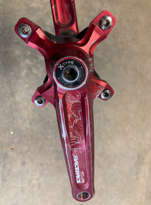 2009 Retro Race Face Atlas Cranks 175mm For Sale