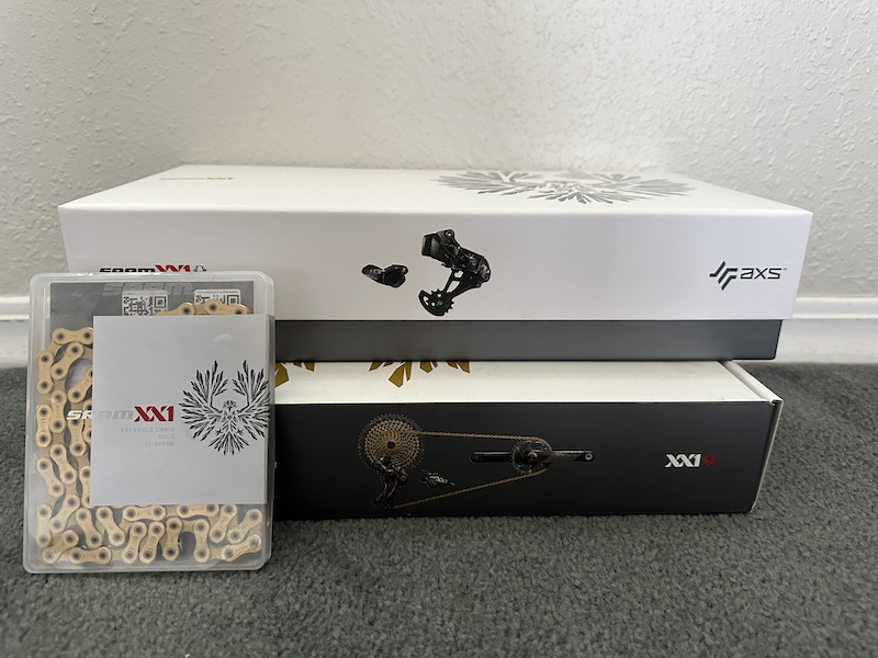 2022 SRAM XX1 Eagle AXS drivetrain and cassette For Sale