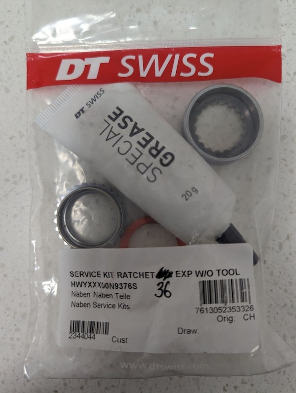 DT Swiss 36T Ratchet Upgrade EXP Hubs For Sale