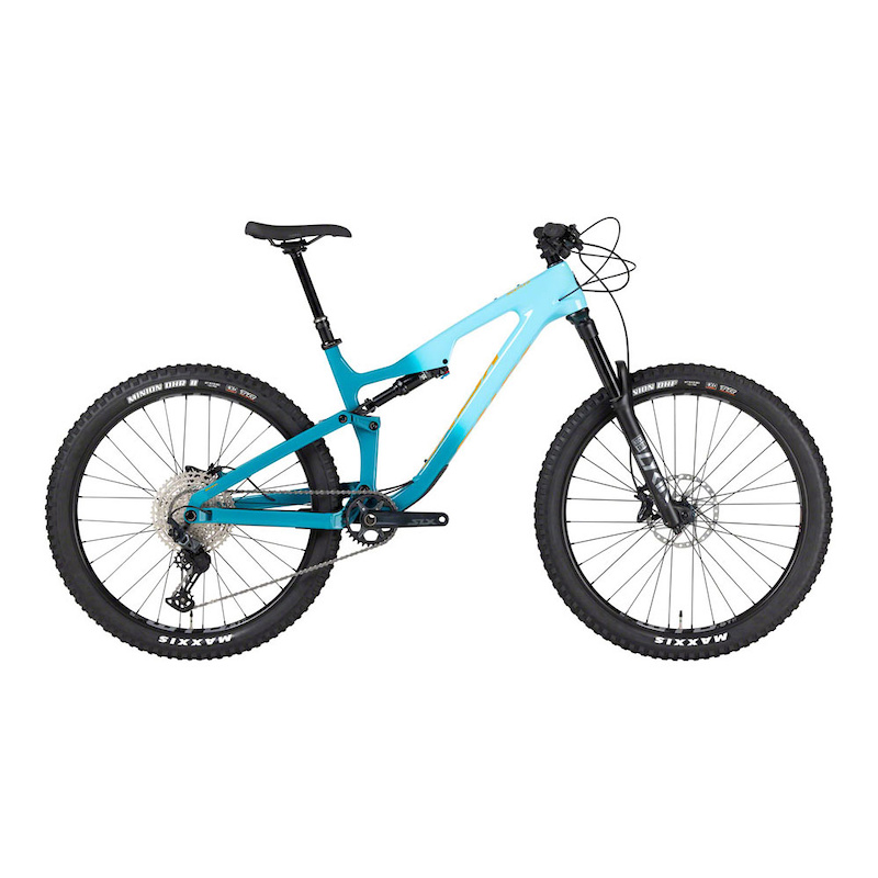 2024 Salsa Rustler Carbon SLX 27.5 Teal Fade X Small For Sale