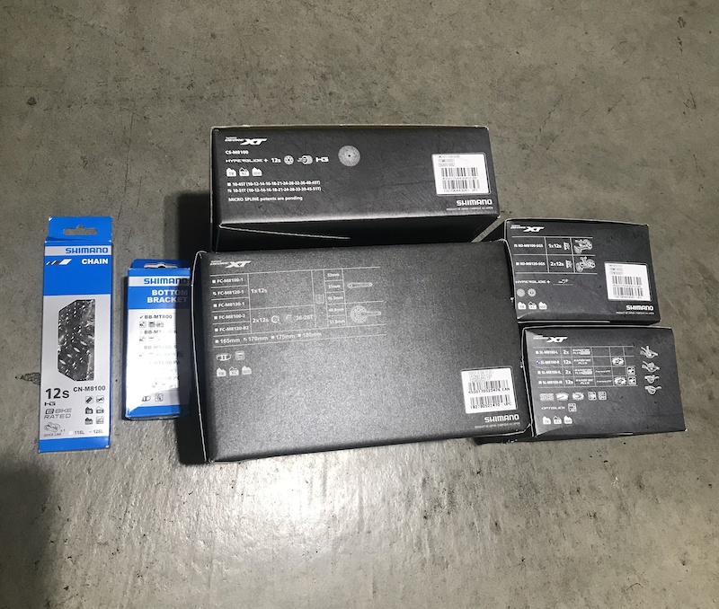 2023 Shimano XT 12 Speed Drive train For Sale