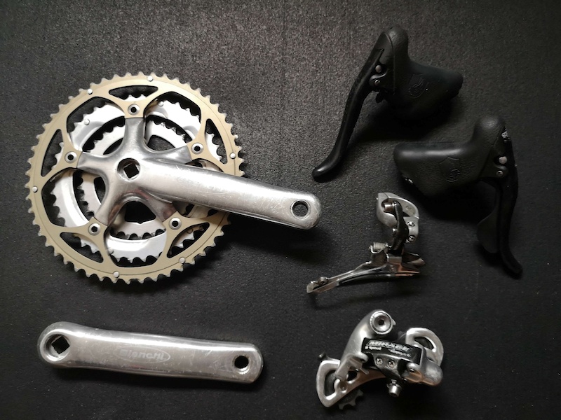 Campagnolo Mirage 3x9 Shifters and Derailleurs For Sale