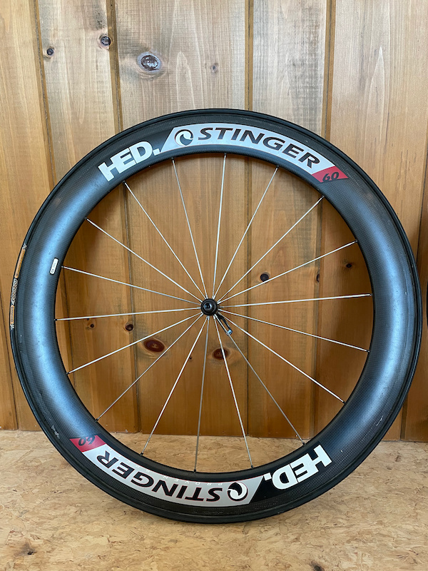 HED Stinger 60 Carbon Tubular Wheelset For Sale