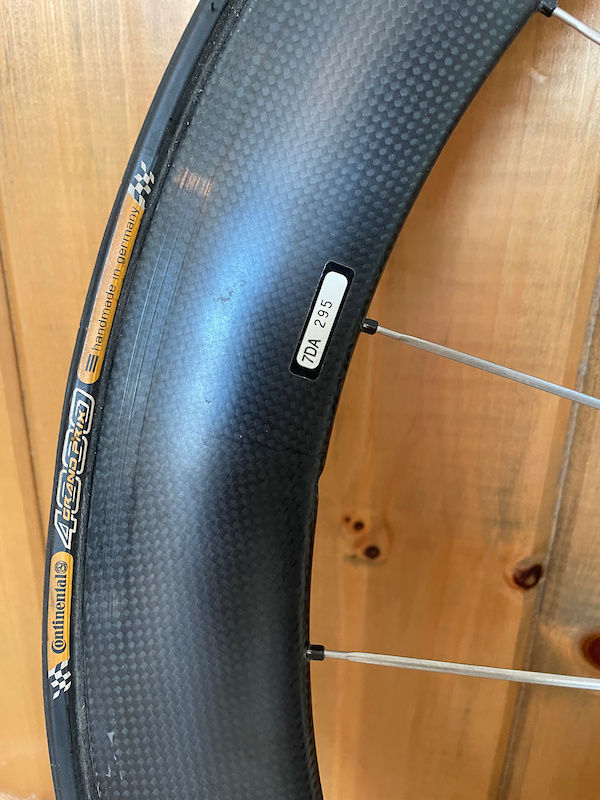 HED Stinger 60 Carbon Tubular Wheelset For Sale