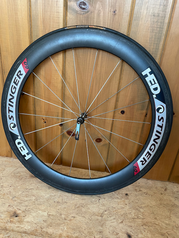 HED Stinger 60 Carbon Tubular Wheelset For Sale