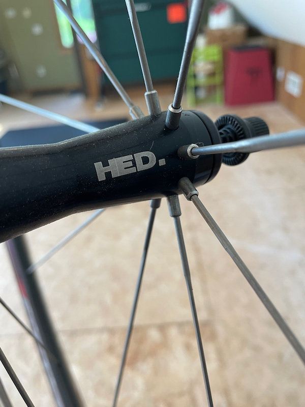 HED Stinger 60 Carbon Tubular Wheelset For Sale