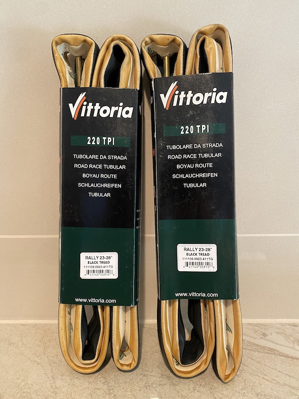 Vittoria Tubolare da Strada 220 TPI おまけ付 VITTORIA RALLY TIRES For Sale