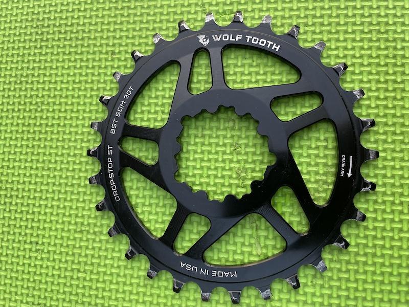 30T Wolf Tooth Direct Mount Chainring For SRAM Cranks For Sale