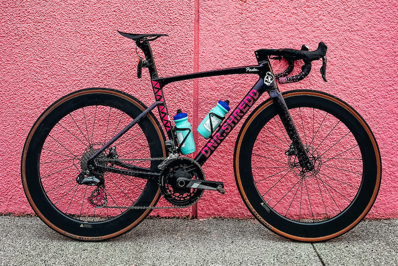 VeloBuild aero carbon road frame + fork size 54cm For Sale